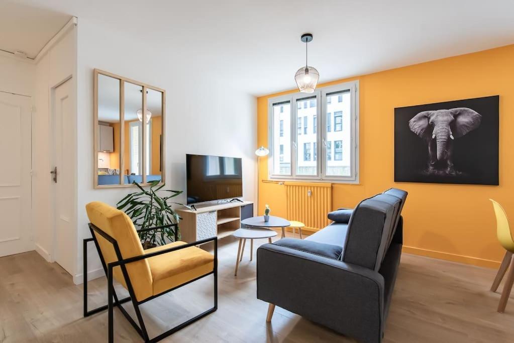 Appartement Renove Pour 6 Avec Parking Villeurbanne Zewnętrze zdjęcie