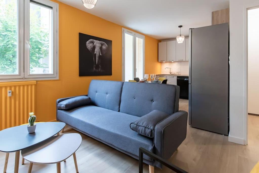 Appartement Renove Pour 6 Avec Parking Villeurbanne Zewnętrze zdjęcie