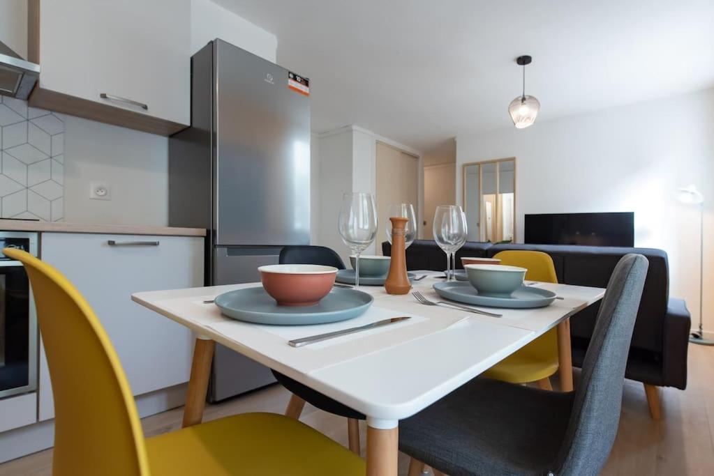 Appartement Renove Pour 6 Avec Parking Villeurbanne Zewnętrze zdjęcie