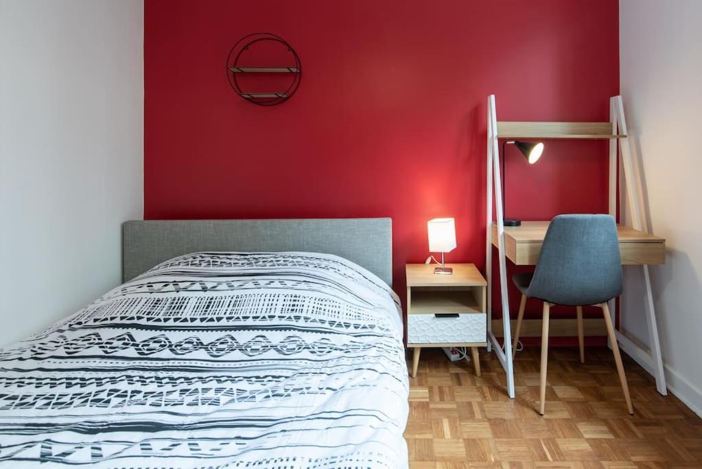 Appartement Renove Pour 6 Avec Parking Villeurbanne Zewnętrze zdjęcie